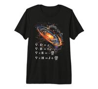 Maxwell's Equations Physics Relativity Math Mathematics Premium T-Shirt
