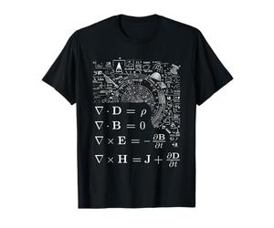 Maxwell's Equations Physics Relativity Math Mathematics T-Shirt