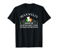 Maxwell's House of Shenanigans Irish Family Name T-Shirt