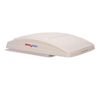 MAXXAIR 0007000K MaxxFan Deluxe Fan with Remote and White Lid