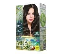 Maxx Deluxe Hair Dye Kit (2 Applications) - Vegan & Ammonia Free Permanent Hair Colour - 100% Grey Coverage with Olive Oil & Aloe Vera (7.1 Medium Ash Blonde)
