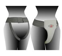 Maxx Foam Groin Guard & Abdo Cup Protector for MMA, Boxing, Martial Arts, UFC - Protective Gear for Men & Women (White, SMALL)