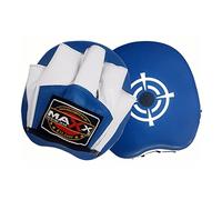 MAXX Gel Padded curved Smartie Focus Pads,Hook and Jab Strike Mitts Multi Colors