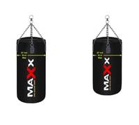 Maxx JUMBO SIZE 4FT Punch Bag 60CM WIDE HUGE Boxing Bag SELF Fill to 100kg (BAG + CHAIN, 3.5 FT BAG)