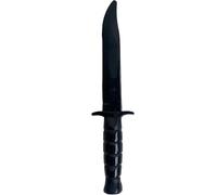 MAXX Rubber Practice Training Knife Martial Arts Training BENDY Practice Disarming Knife Blade Krav Maga (Black)