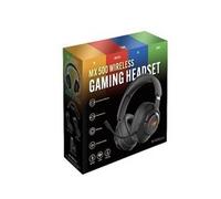 MaxxTech MX500 Multiplatform Wireless Gaming Headset | Wired/Wireless/Bluetooth, USB dongle, 50mm Audio Drivers, LED Lights with detachable microphone