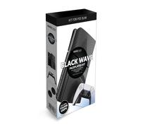 Maxx Tech PS5 Slim Faceplates Black Wave (5pcs) + Controlle (Sony Playstation 5)