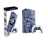 PS5 Slim Faceplates & Controller Faceplates - Camo Blue