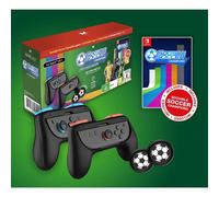 Sociable Soccer Champions Kit for Switch Compatible with Nintendo Switch 2 & 1! Includes downloadable game, 2 Football-Themed Controller Grips with Football-Themed Thumb Grips