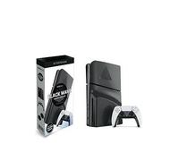 Maxx Tech PS5 Slim Faceplates Black Wave (5pcs) + Controlle (Sony Playstation 5)