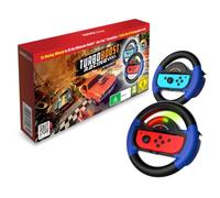 Maxx Tech MXT-TBRW Black, Blue, Red Steering wheel Analogue Nintendo Switch