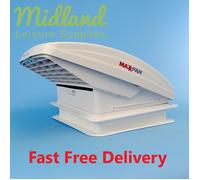 MAXXFAN Clear tint TOP DELUXE ROOF VENT Fan Vw crafter mercedes sprinter camper