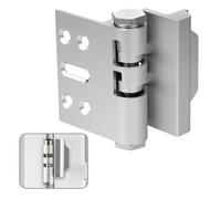 MaxxGeek Home Door Reinforcement Lock - High Security Anti-Burglary Lock, Aluminum Guard for Home Security (Satin Nickel)