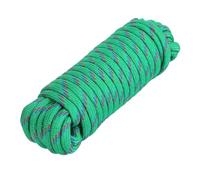 MaxxHaul 50227 3/8" x 50 Ft Diamond Braided Rope Extra Strength-Sunlight and Weather Resistant, Multicolor