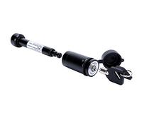 MaxxHaul 50232 5/8" Dogbone Hitch Receiver Lock, 2" & 2-1/2" Receiver, Black