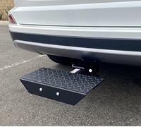 MAXXHAUL 50609 Steel Hitch Step for 2" Rear Hitch Receivers, Black