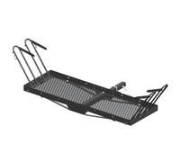 MaxxHaul 50641 60 inch x 20 inch 500 lb. Capacity 2 in 1 Hitch Mount Cargo Carrier Rack and 2 Bike Rack for 2 inch Receiver