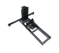 MaxxHaul 70271 Adjustable Motorcycle Wheel Chock Stand Heavy Duty 1800lb Weight Capacity,Black