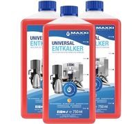Maxxi Clean | Universal Descaler for all coffee machines, kettles, other household appliances, and also bathroom & kitchen | Suitable for all brands and models | Lime descaler for cleaning (3x 750 ml)