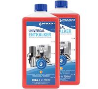 Maxxi Clean | Universal Descaler for all coffee machines, kettles, other household appliances, and also bathroom & kitchen | Suitable for all brands and models | Lime descaler for cleaning (2x 750 ml)