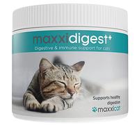 maxxidigest+ for Cats - Probiotic & Digestive Enzyme Powder | Supports Digestive Health, Gut Balance & Stool Quality | Ideal for Sensitive Digestion | Daily Digestive & Microbiome Support | 200g