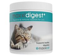 maxxidigest+ for Cats - Probiotic & Digestive Enzyme Powder | Supports Hairball Control, Sensitive Digestion & Stool Quality | Ideal for Picky Eaters | Daily Gut & Microbiome Support | 90g