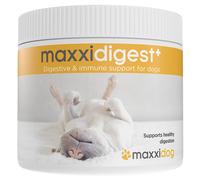 maxxidog - maxxidigest+ probiotics, prebiotics & digestion enzymes formula for dogs - Advanced canine digestive and immune system support - Non GMO