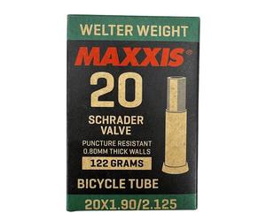 'Maxxis 20'' x 1.90-2.125'' Welter Weight Bicycle Inner Tube | Presta or Schrader Valves | Puncture Resistant | BMX Bike Tube'