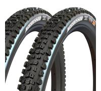 MAXXIS Aggressor - 2 Pack - 26", 27.5", 29" - Mountain Bike Tire, Tubeless Ready | Designed for high-Speed, Hard-Packed, Rocky MTB Trails, Size 27.5x2.50WT - DD, E25, 2 Pack