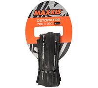 Maxxis Detonator Folding Dual Compound Silkworm Tyre - Black, 700 x 25 c
