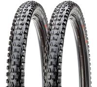 Maxxis Minion DHF 26" x 2.30 60 TPI Folding Dual Compound ExO/TR Bike Tyres (Pair)
