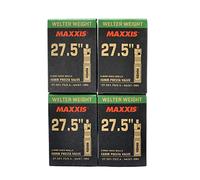 Maxxis Welter Weight 27.5 x 1.75-2.4 48mm Presta FV Bike Inner Tube, 4 packs, STB2460-4