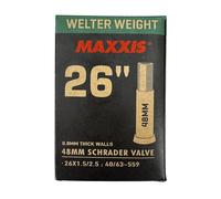 Maxxis Welterweight Bicycle Tube 26" x 1.5-2.5 Schrader Valve