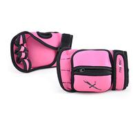 MaxxMMA Adjustable Weighted Gloves - 2 lb Set (2 x 0.5 lb Each) for MMA, Kickboxing, Cardio, Aerobics, Hand Speed, Coordination, Shoulder Strength