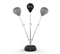 MaxxMMA Speed-Adjustable Freestanding Reflex Bag, Patented Infinite Speed Control Boxing Trainer for Adults & Youth, Home Gym MMA Training Equipment