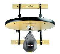 MaxxMMA Speed Bag Platform Kit for Heavy Duty Boxing Training, Adjustable Height, Stable Wood Platform, Ideal for Home Gym,Includes Speed Ball