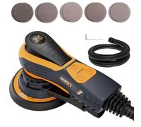 MAXXT 150mm Eccentric Sander - 2.5mm Orbit - 350W Brushless Multi-Function Sander for Wood Polishing with 6 Variable Speeds - 230V