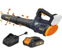 Maxxt 20V Cordless Leaf Blower, 200Mph Air 3-Speed, 2Ah Li-Ion Battery And Charger Bg4201-Uk