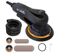 MAXXT Brushless 5.0mm Random Orbital Sander 230V Multi-Function 125mm&150mm Variable Speed Electric Orbital Sander with 10 Sanding Discs for Woodworking