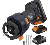 Maxxt Cordless Plasterboard Cutting Tool 2Ah Battery & Charger Drywall Board Plywood Wood Plastic