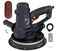 MAXXT Handheld Drywall Sander 810W Electric Sander for Walls,Rough and fine Sanding - Variable Speed, Upgraded Pad, Adjustable Suction, Self-Dust-Extraction, 8 Pcs Sanding Discs