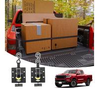 Maxzina Retractable Ratchet Straps Compatible with 2022-2025 Nissan Frontier Retracting Straps Auto Retract Securing Strap Tie Down System 2PCS for 2024 Frontier Accessories