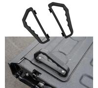 Maxzina Tailgate Grab Handle Compatible with 2015-2025 Ford F150 Tailgate Lift Assist Handle Auxiliary Step Grip Truck Bed Cargo Tie Down Point Nylon Versatile Assembly 2PCS for 2024 F-150 Accessories