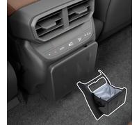 Maxzina Trash Can Compatible with 2023-2025 Honda Pilot Foldable Trash Bin Expandable Garbage Can Stick-On Trash Bin Extra Rear 2nd Row Storage Box for 2024 Pilot Accessories
