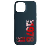 May 1978 Legendary Year 1978 Retro 1978 Vintage 1978 Case for iPhone 15
