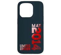 May 2014 Legendary Year 2014 Retro 2014 Vintage 2014 Case for iPhone 15 Pro