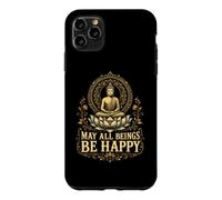 May All Beings Find Joy Buddhist Meditation Compassion Gift Case for iPhone 11 Pro Max