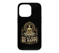 May All Beings Find Joy Buddhist Meditation Compassion Gift Case for iPhone 13 Pro