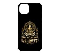 May All Beings Find Joy Buddhist Meditation Compassion Gift Case for iPhone 14 Plus