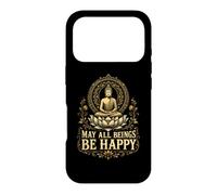 May All Beings Find Joy Buddhist Meditation Compassion Gift Case for iPhone 17 Pro